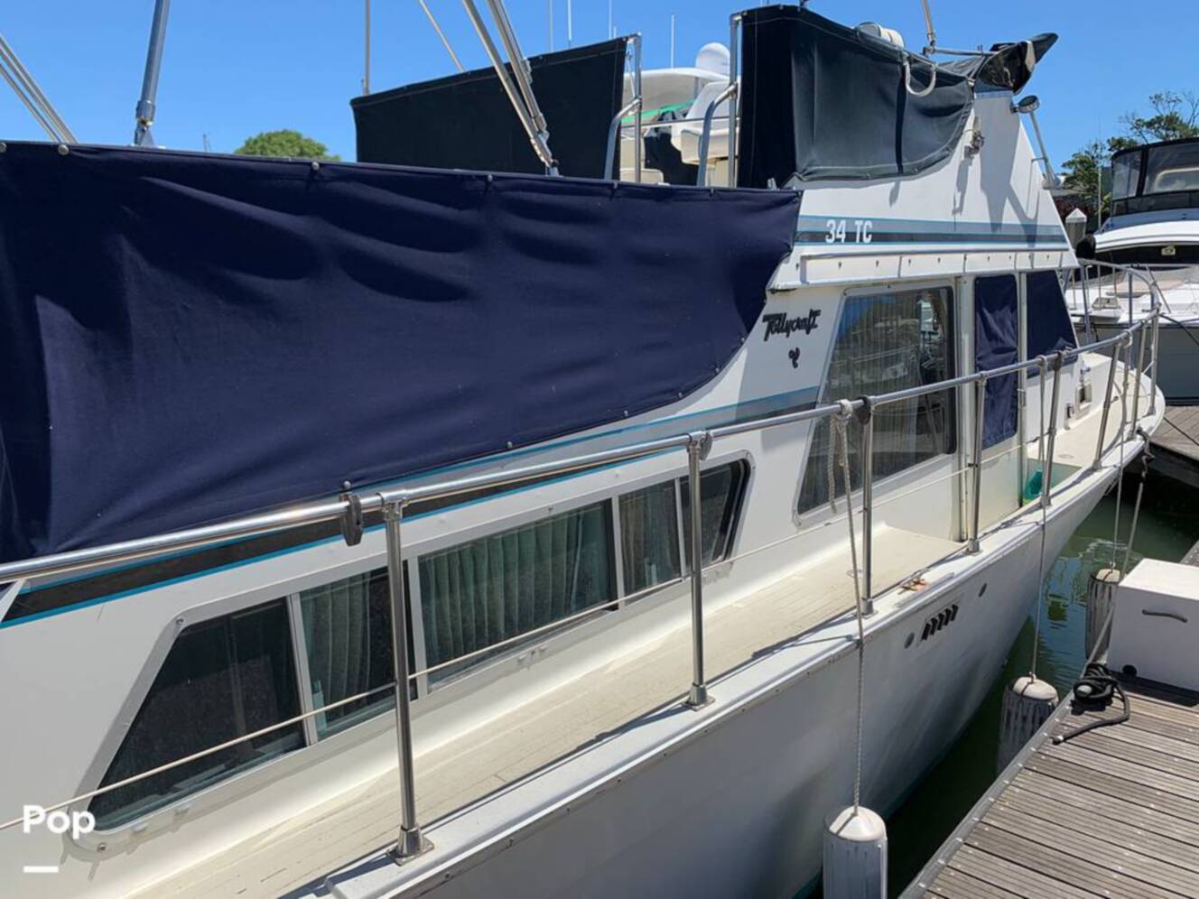 A photo of this 1981 Tollycraft 34 Tri-Cabin