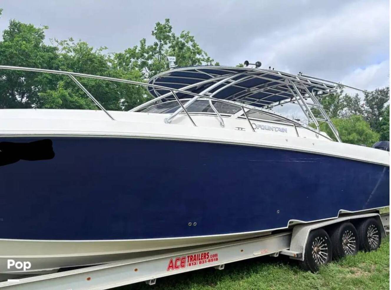 A photo of this 2009 Fountain LX 38