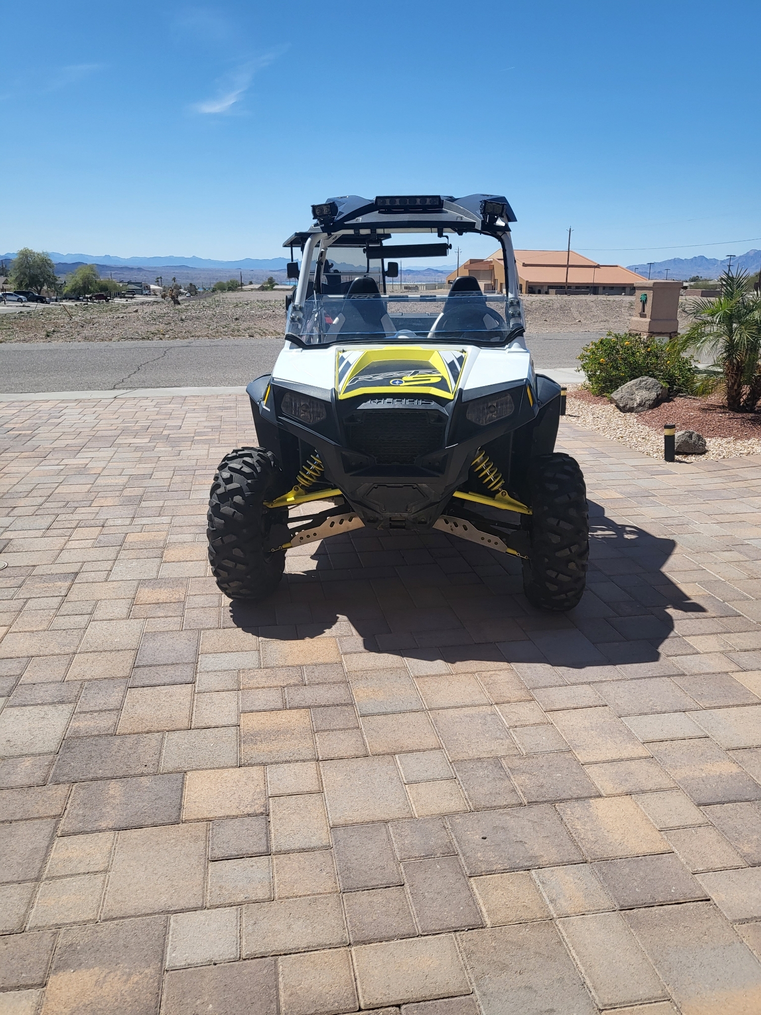 2014 Polaris RZR S 800 EPS FOX WHITE LIGHTNING LE Recreation/Utility ATV