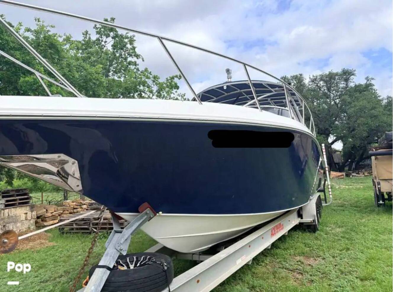 A photo of this 2009 Fountain LX 38