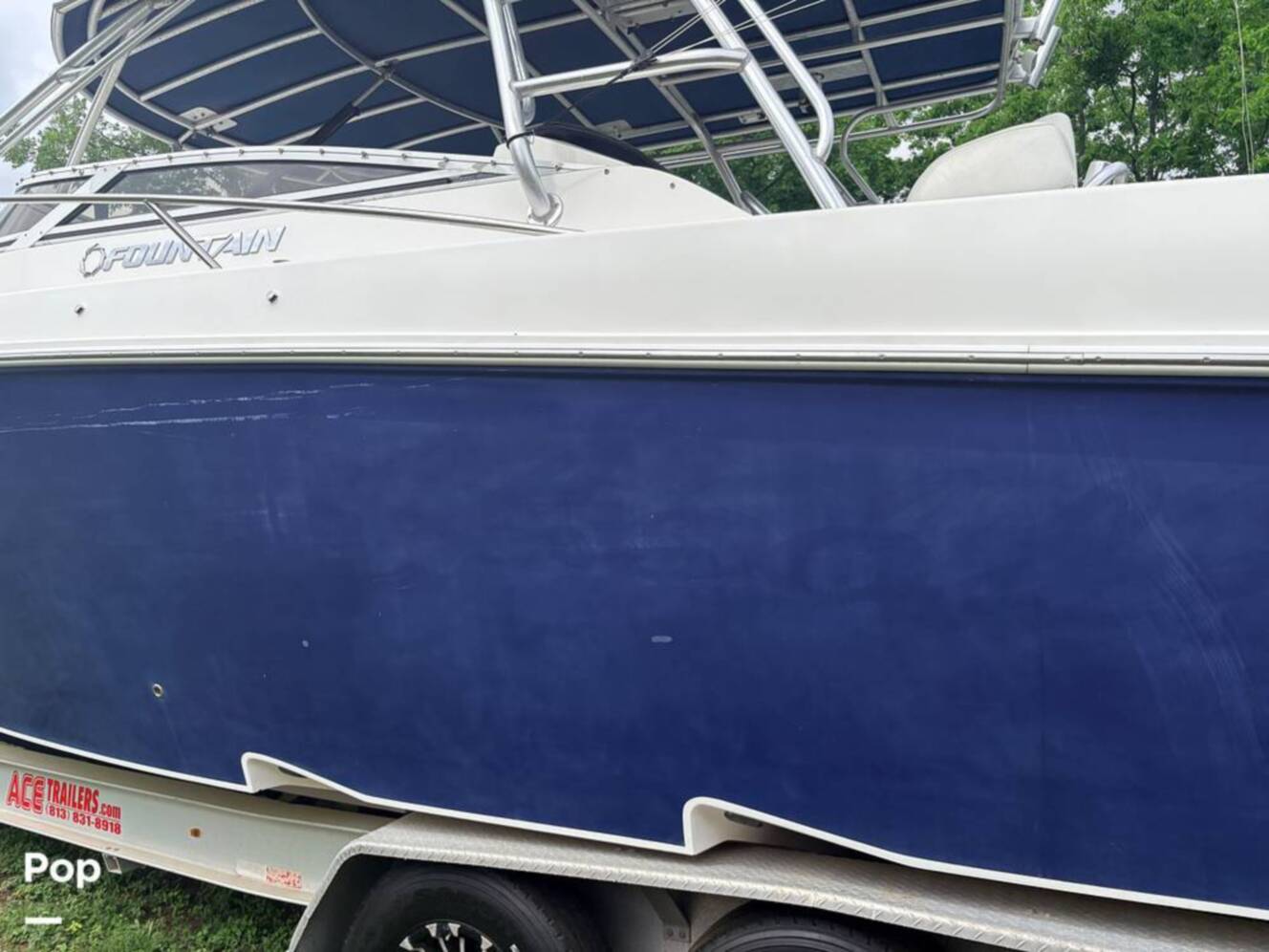A photo of this 2009 Fountain LX 38