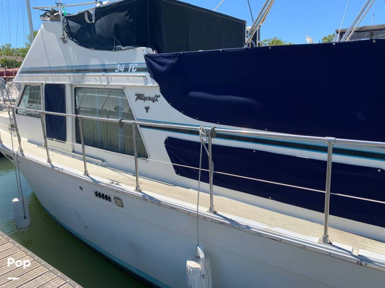 A photo of this 1981 Tollycraft 34 Tri-Cabin