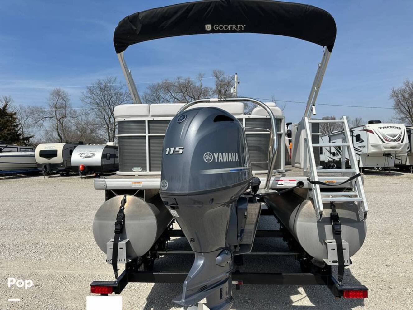 A photo of this 2023 Godfrey Pontoon Sweetwater 2186C