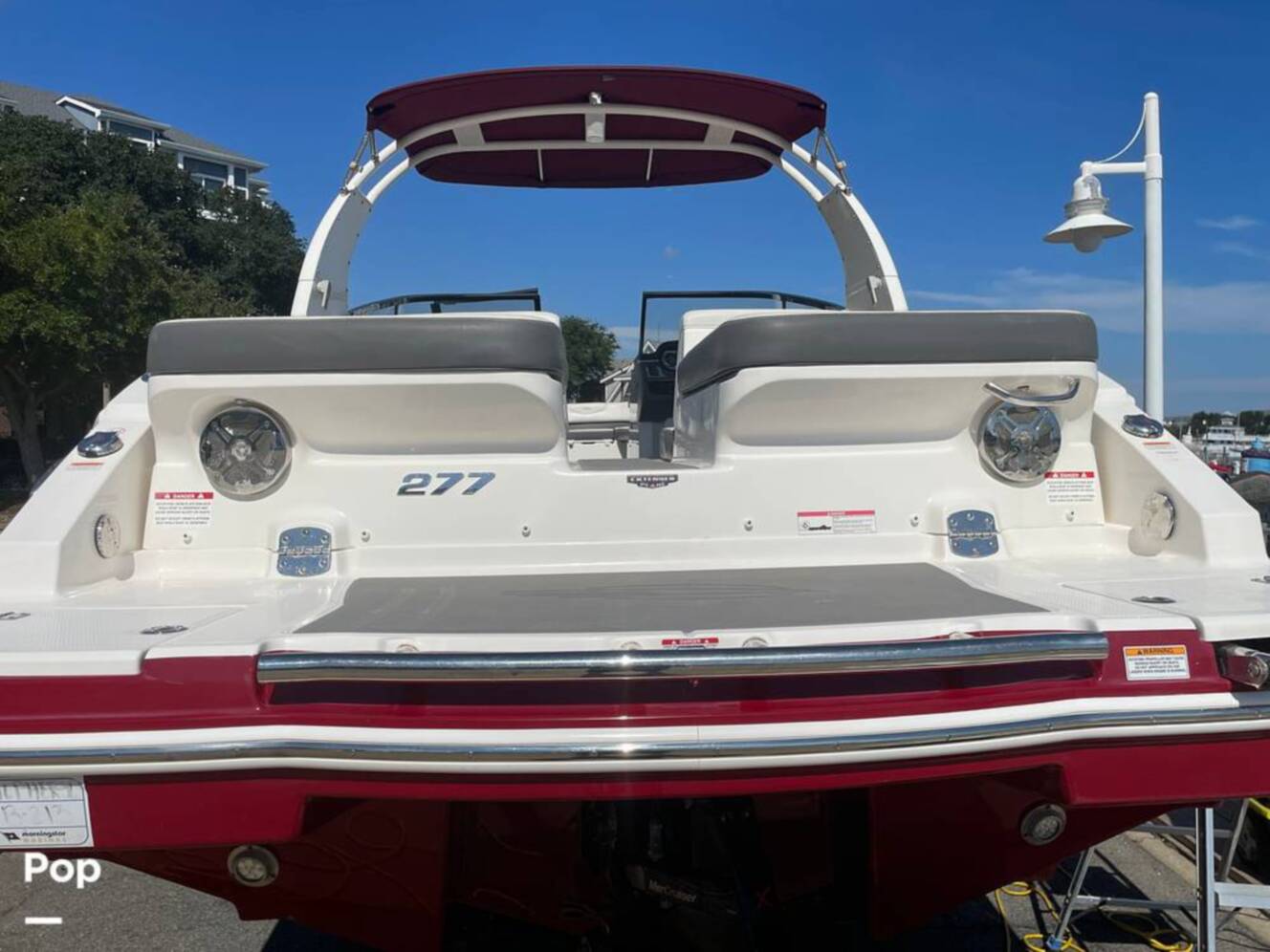 A photo of this 2016 Chaparral 277SSX