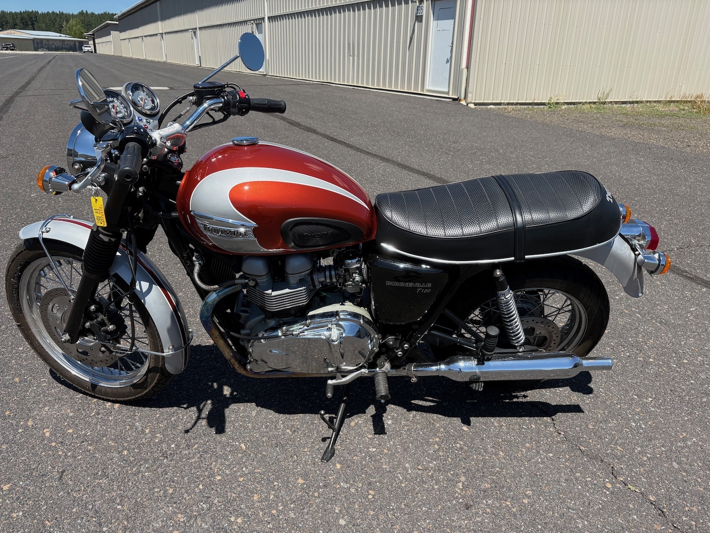 2008 Triumph BONNEVILLE T100 T100 in Mccall, ID