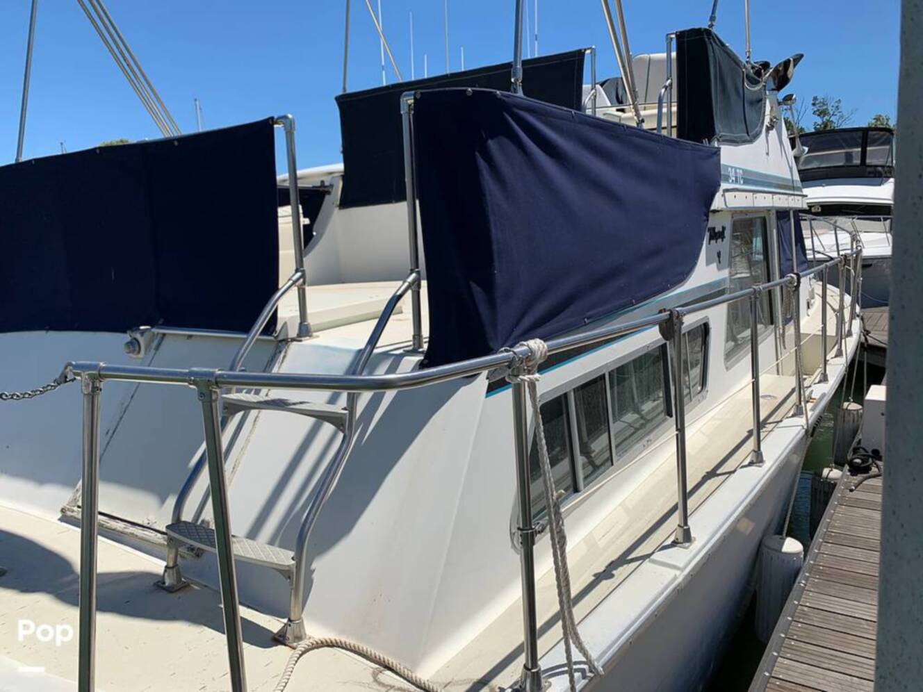 A photo of this 1981 Tollycraft 34 Tri-Cabin