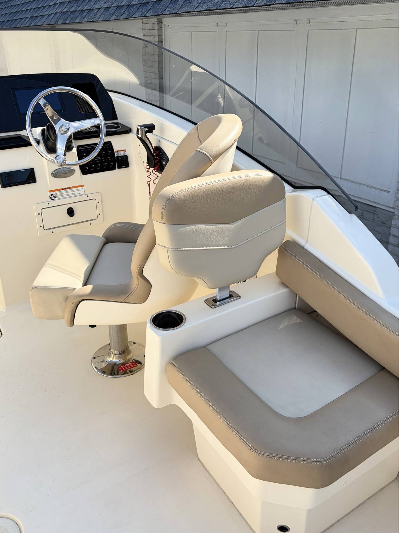 A photo of this 2023 Scout Boat Company 215 DORADO
