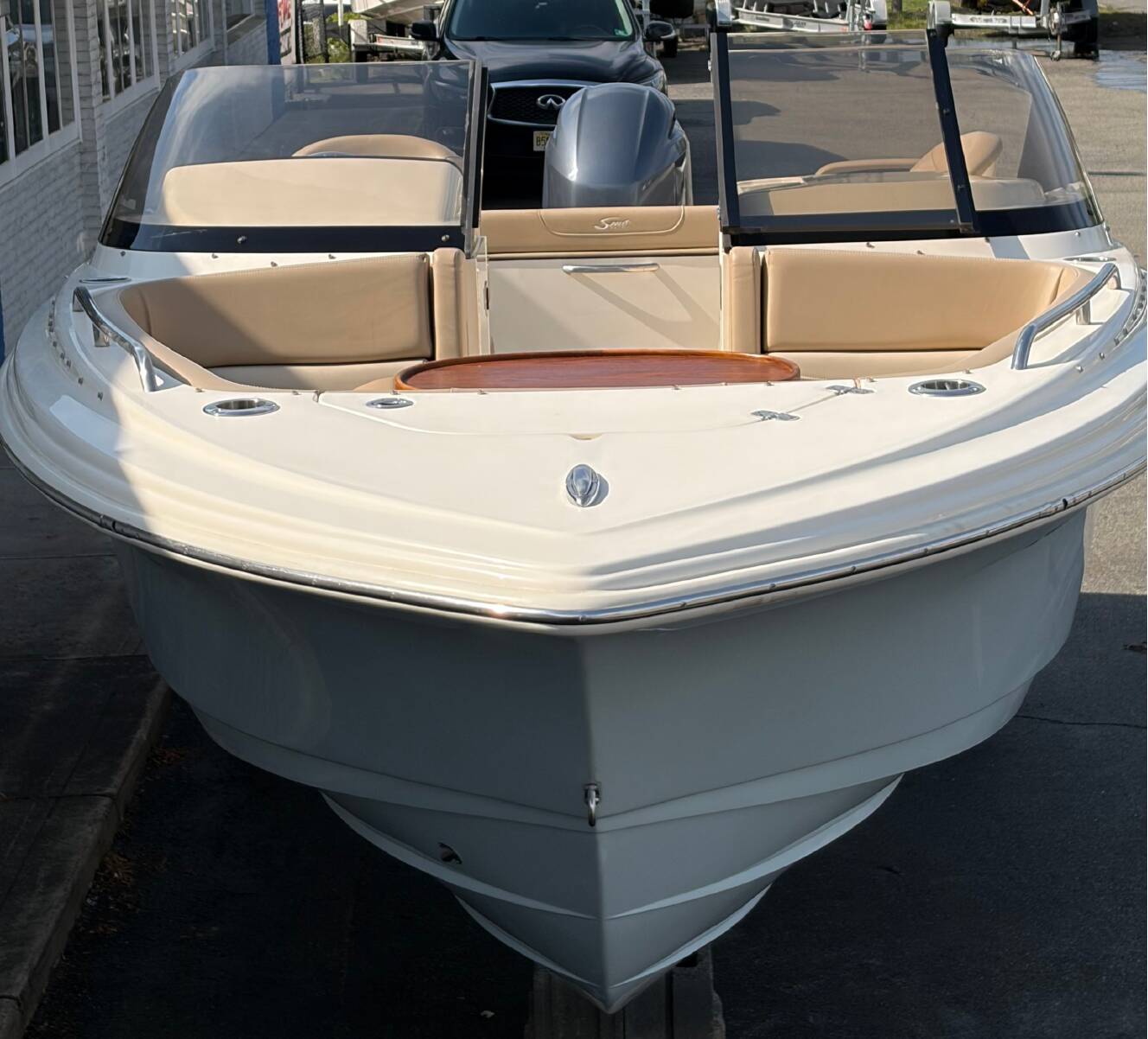 A photo of this 2023 Scout Boat Company 215 DORADO