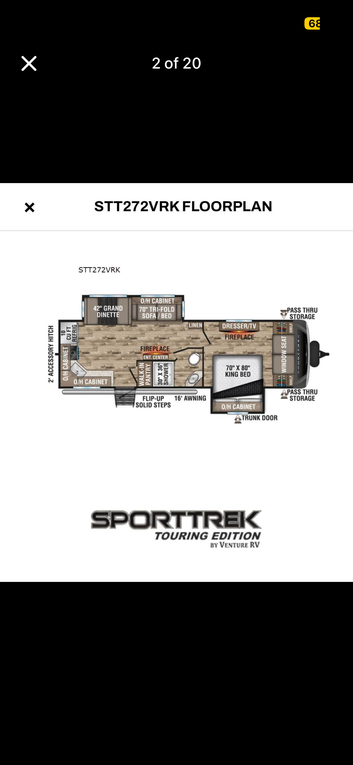 2021 Venture Rv SPORTTREK TOURING STT272VRK in ashville OH