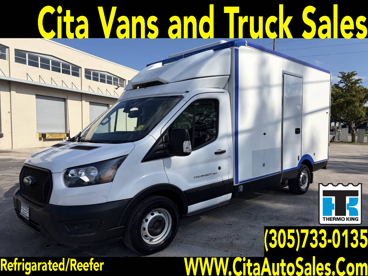 2022 FORD TRANSIT 350 REFRIGERATED REEFER TRUCK 350 in Miami, FL