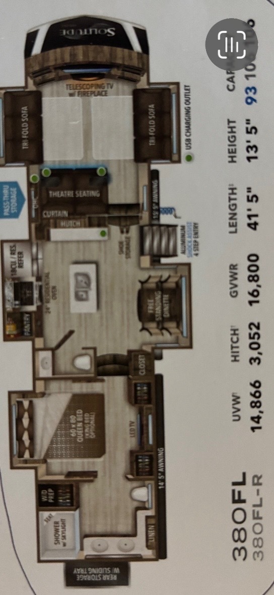 A photo of this 2021 Grand Design SOLITUDE 380FL