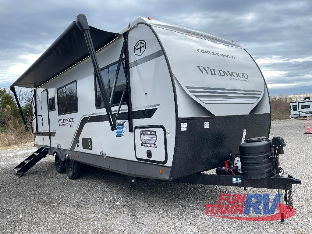 2026 Forest River Rv Wildwood Heritage Glen Hyper-Lyte 24RBHL in cleburne TX