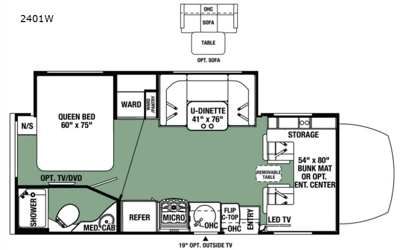 2018 Forest River Rv Forester MBS 2401W in southington CT