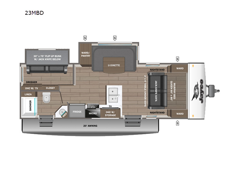 2026 Jayco Jay Feather 23MBD in mt. vernon WA