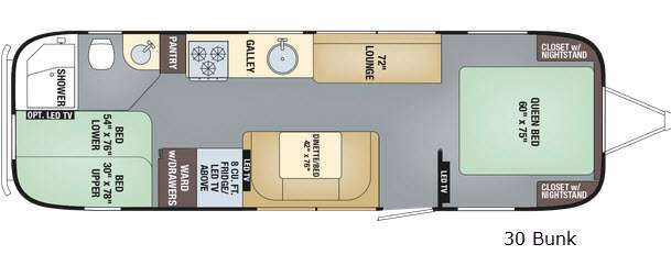 2017 Airstream Flying Cloud 30 Bunk in clarkston MI