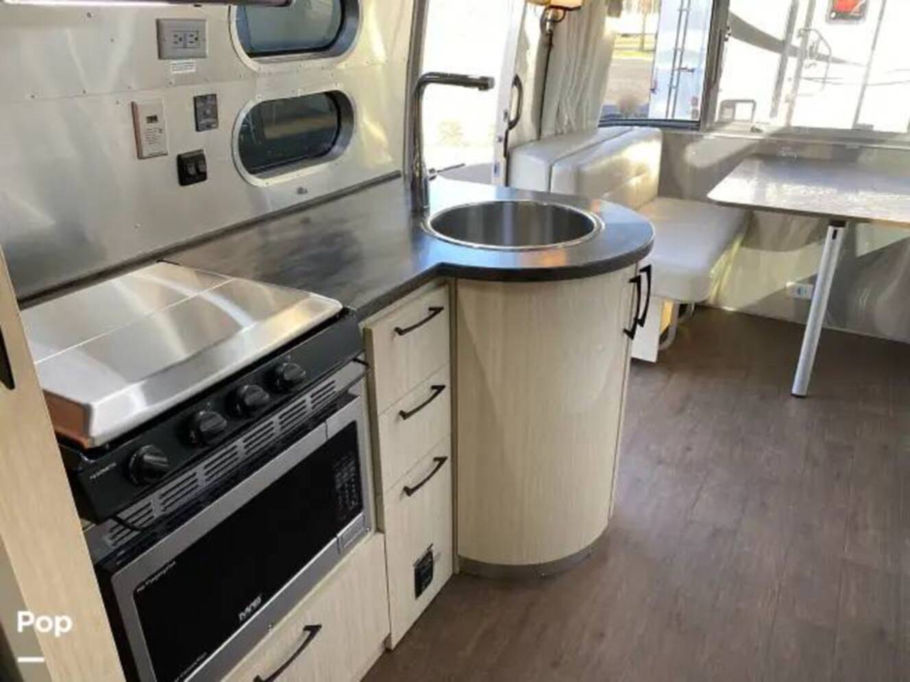 A photo of this 2018 Airstream International Serenity 25FB Queen
