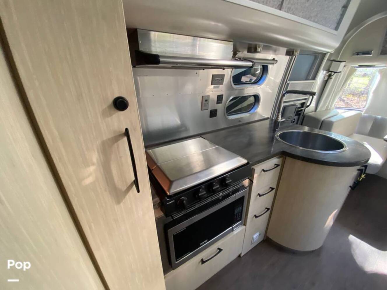 A photo of this 2018 Airstream International Serenity 25FB Queen