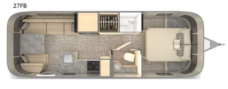 A photo of this 2021 Airstream Flying Cloud 27FB