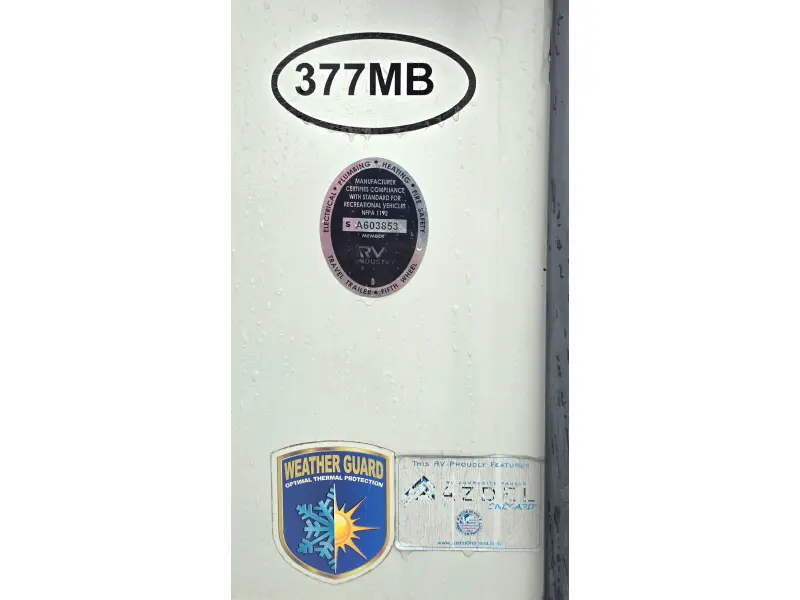 2022 Heartland Milestone 377MB