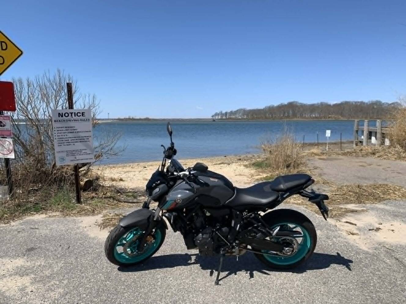 A photo of this 2022 Yamaha MT 07
