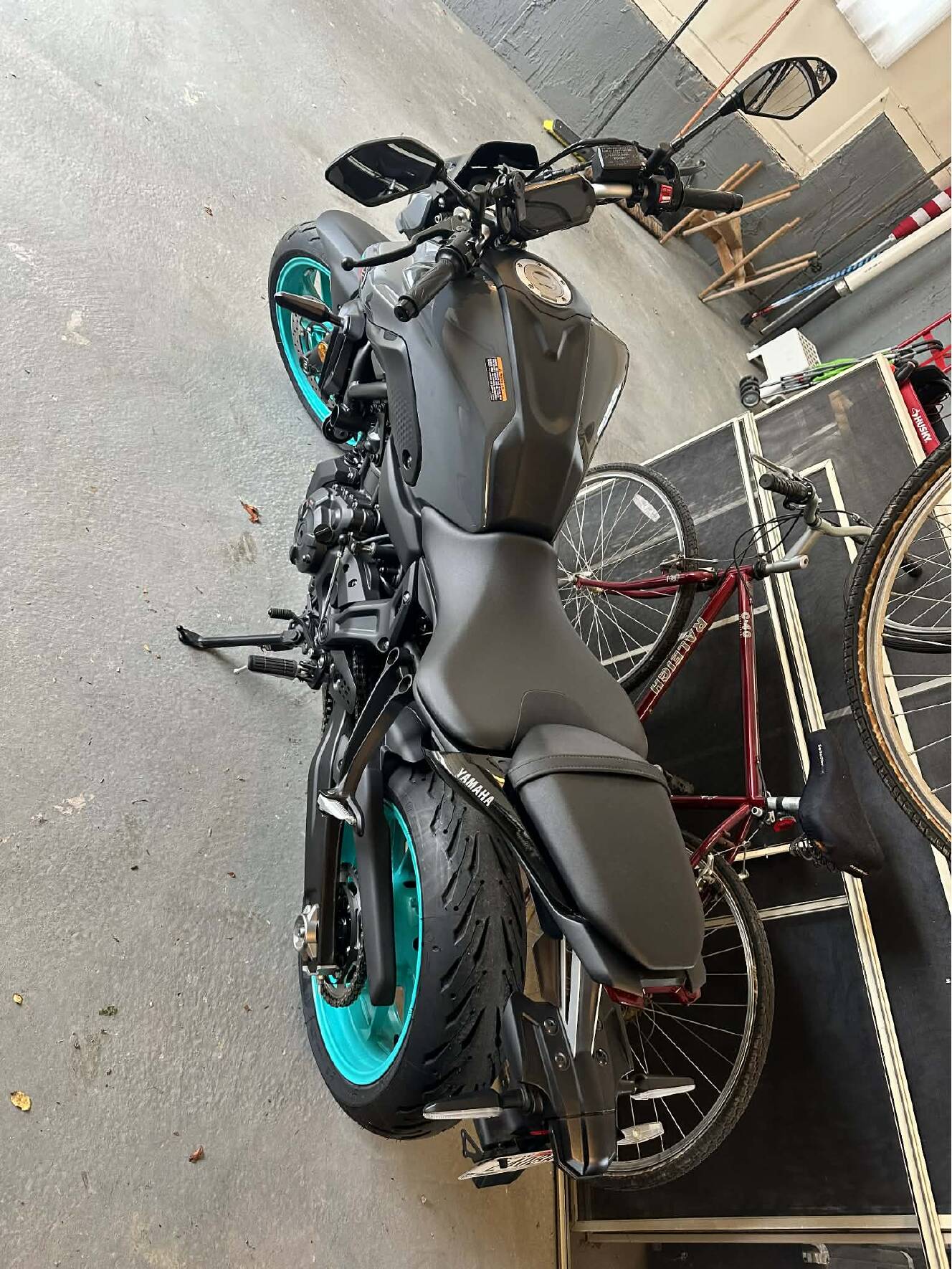 A photo of this 2022 Yamaha MT 07