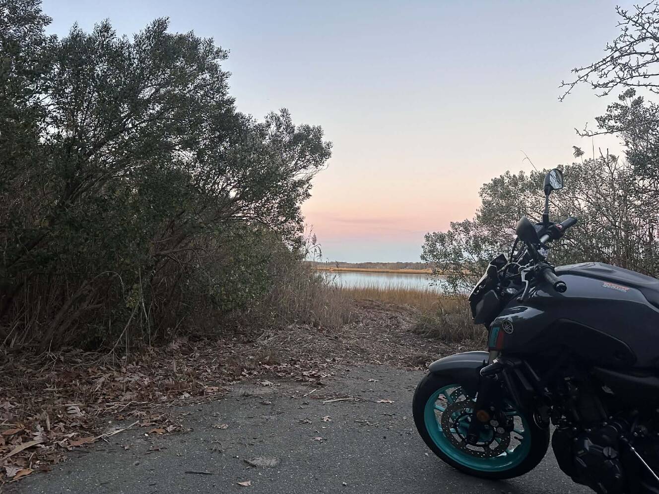 A photo of this 2022 Yamaha MT 07