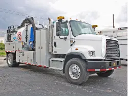 2014 FREIGHTLINER 108 SD w/VACTOR Mfg. HXX Prodigy® HYDRO & DRY VACUUM EXCAVATOR 