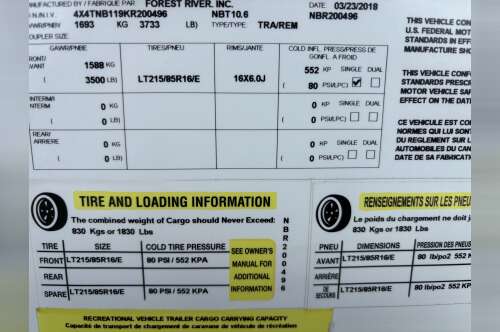 2019 Forest River NO BOUNDARIES (10 SERIES) NB10.6 in ligonier PA