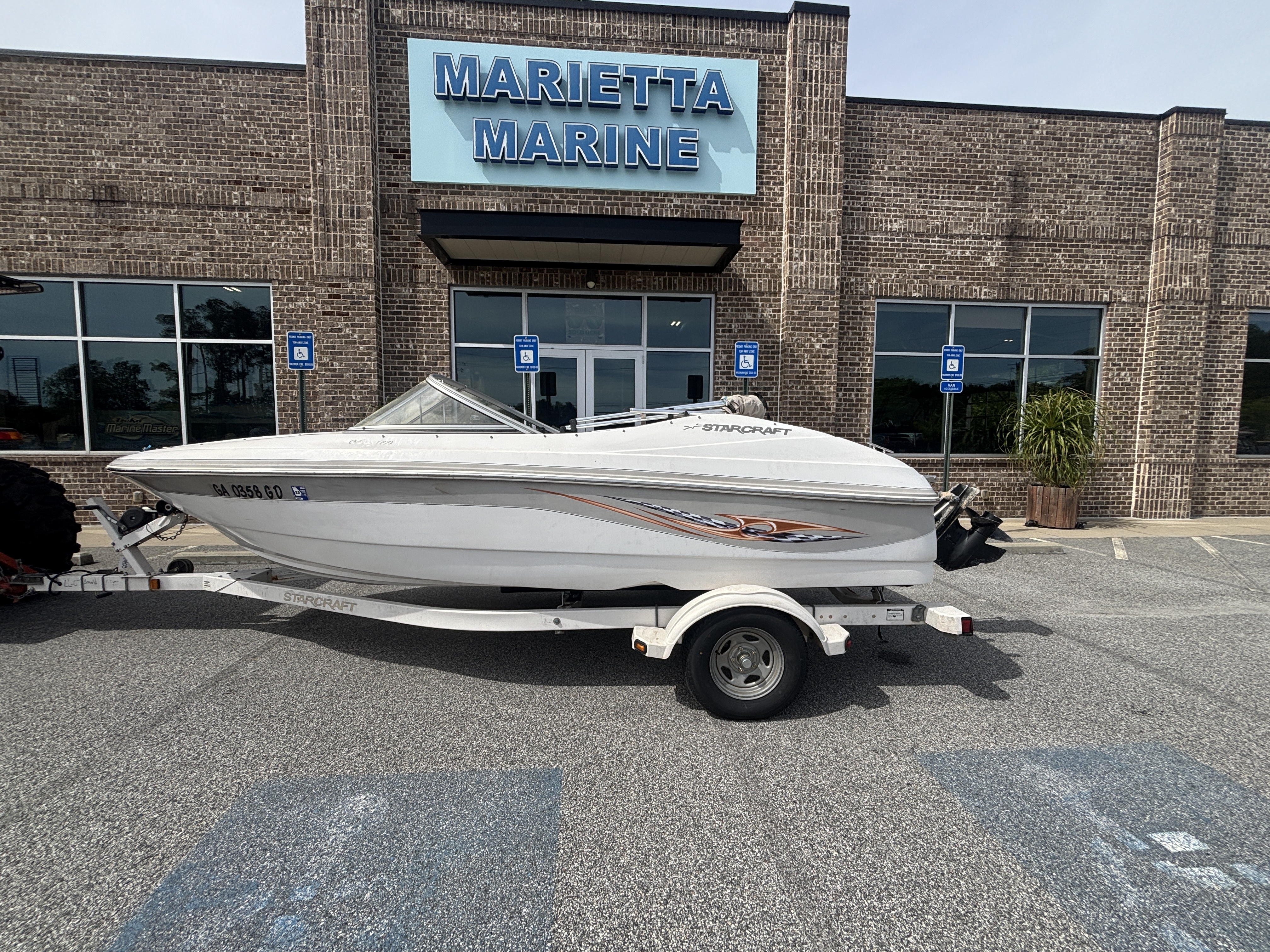 2005 Starcraft 1700 w/MerCruiser 3.0L 135HP - 4 - Stroke Engine and Si in acworth GA