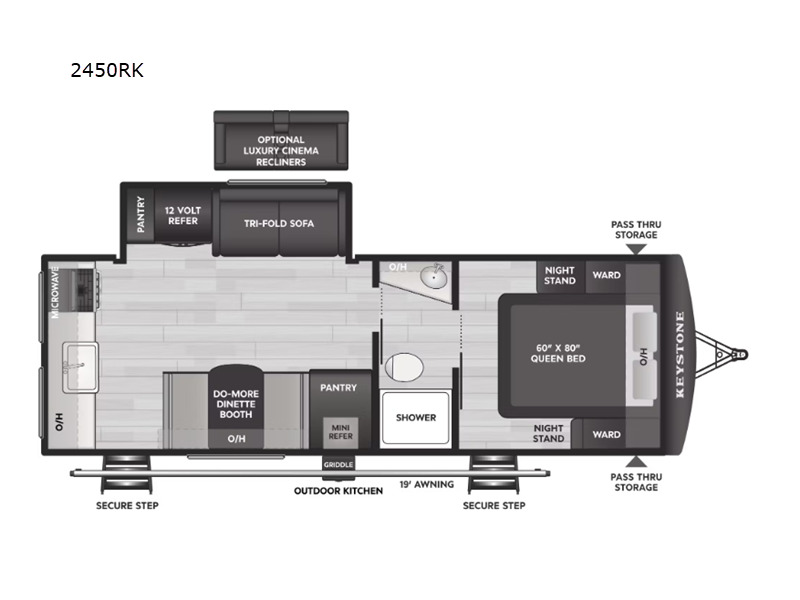 2026 Keystone Rv Passport 2450RK in colbert OK