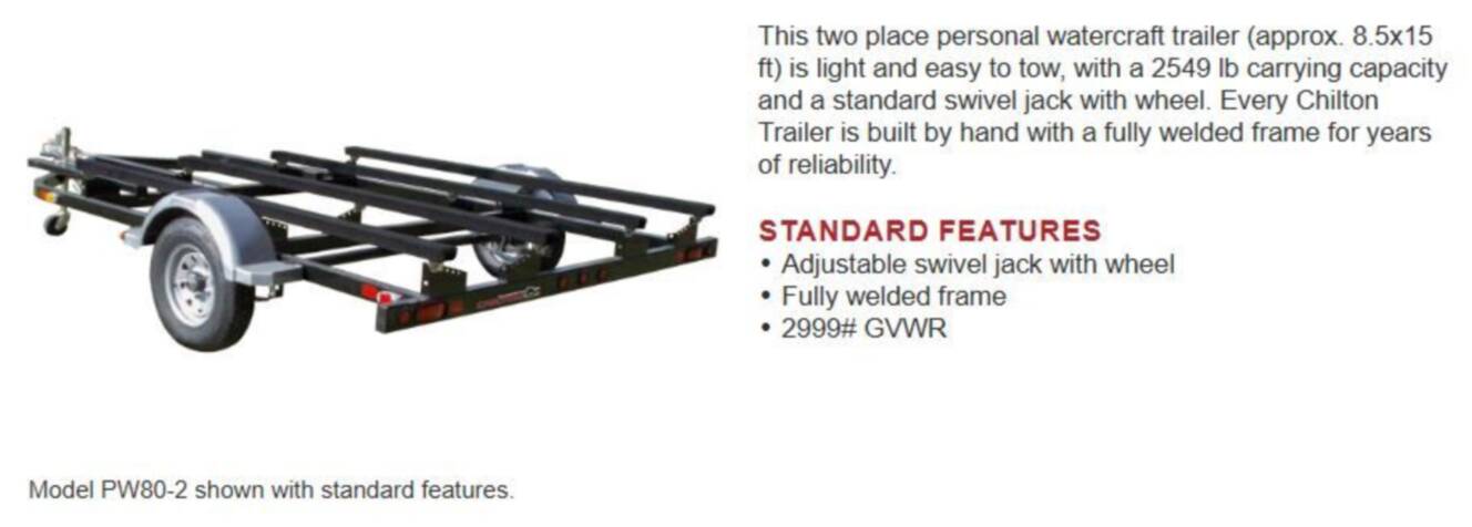 A photo of this 2026 Chilton PW80-2