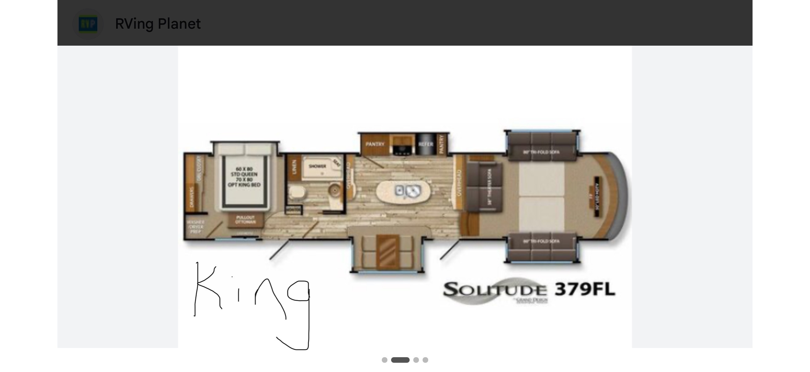 A photo of this 2015 Grand Design SOLITUDE 379FL