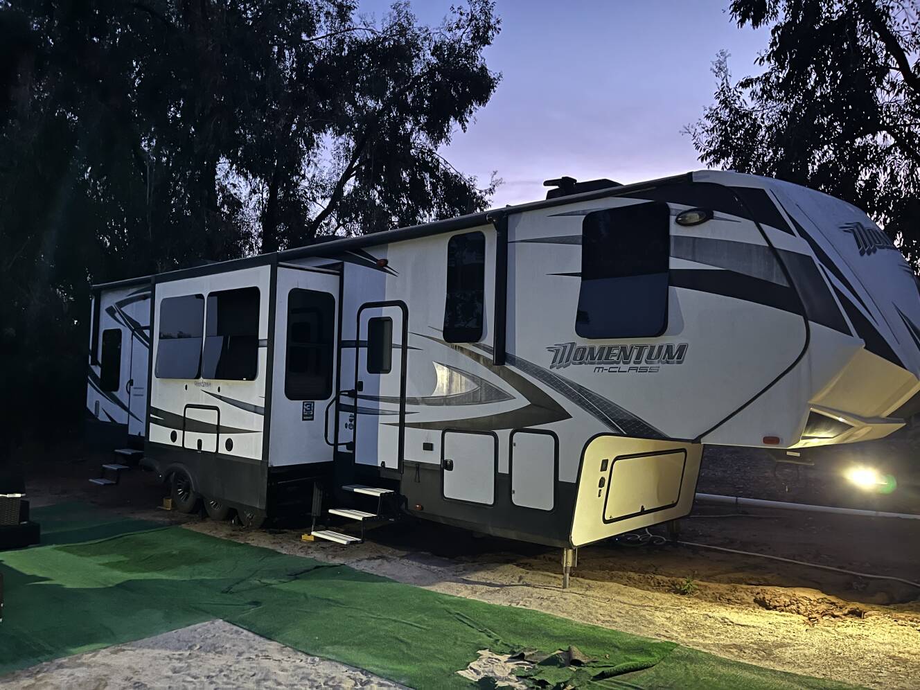 A photo of this 2017 Grand Design MOMENTUM M-CLASS 388M