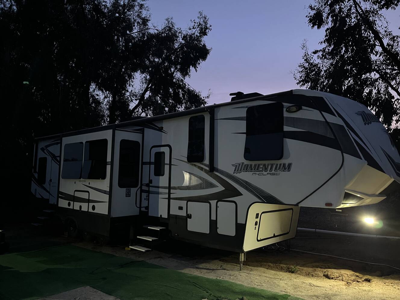 A photo of this 2017 Grand Design MOMENTUM M-CLASS 388M