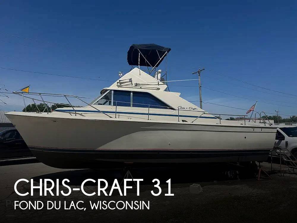 1970 Chris-Craft Commander 31 Sports Express Flybridge in fond du lac WI