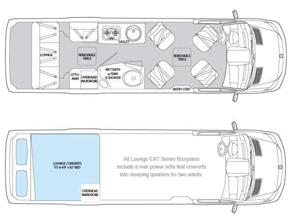 2014 Airstream Interstate Ext Lounge LOUNGE EXT in galion OH