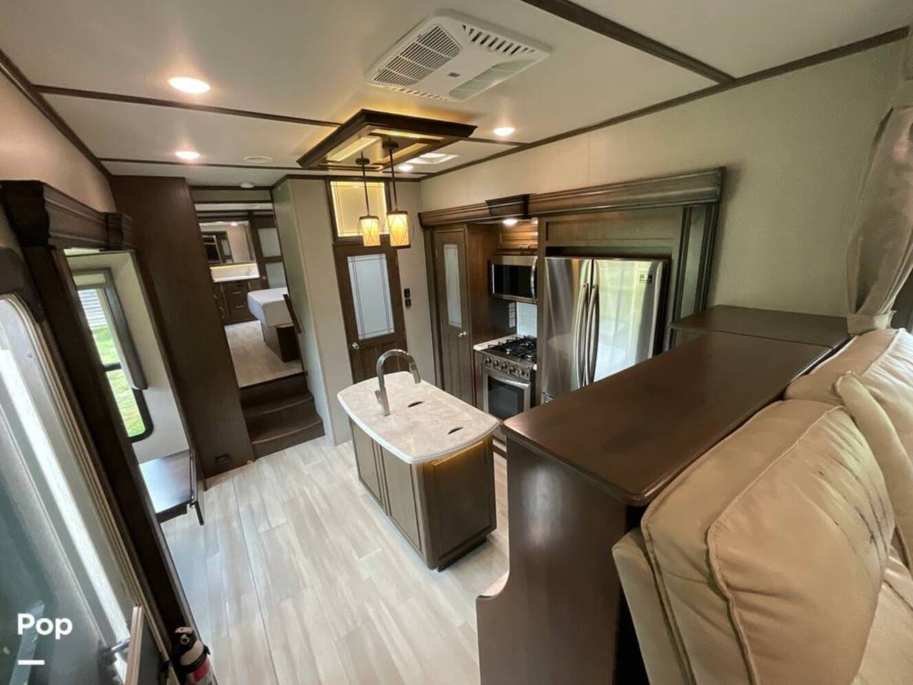 A photo of this 2021 Grand Design Solitude 380FL-R