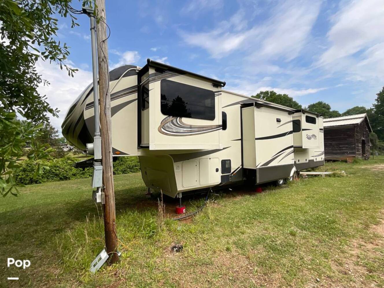 A photo of this 2021 Grand Design Solitude 380FL-R