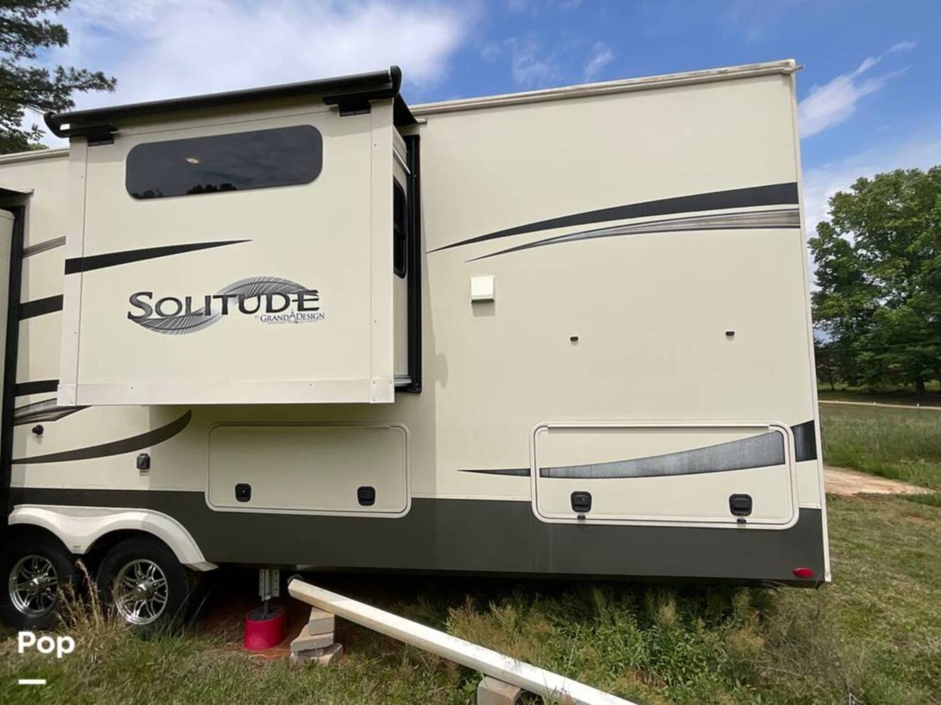 A photo of this 2021 Grand Design Solitude 380FL-R
