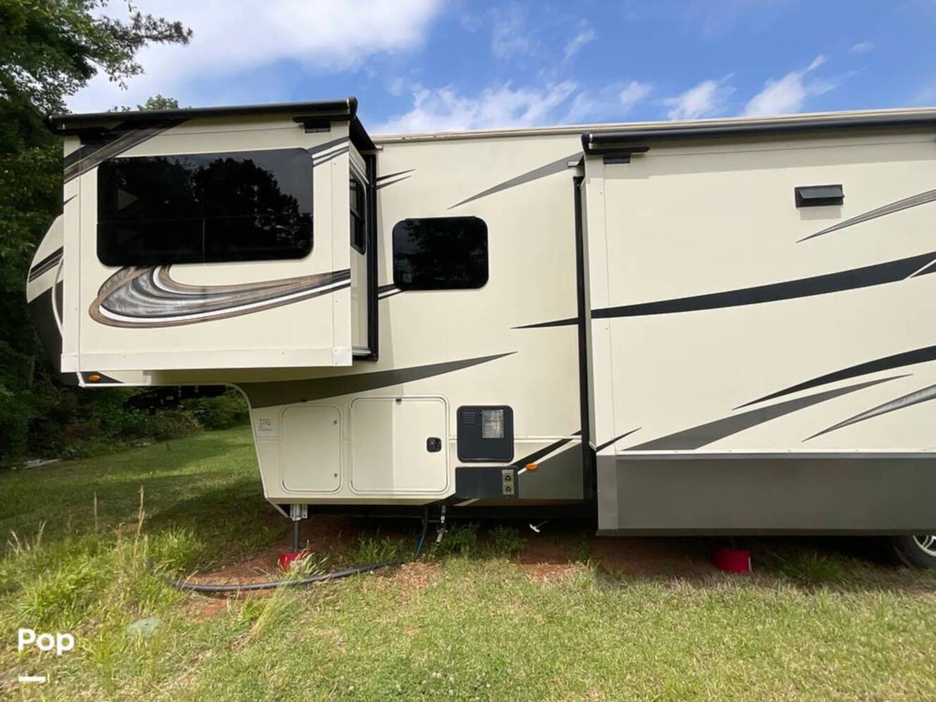A photo of this 2021 Grand Design Solitude 380FL-R