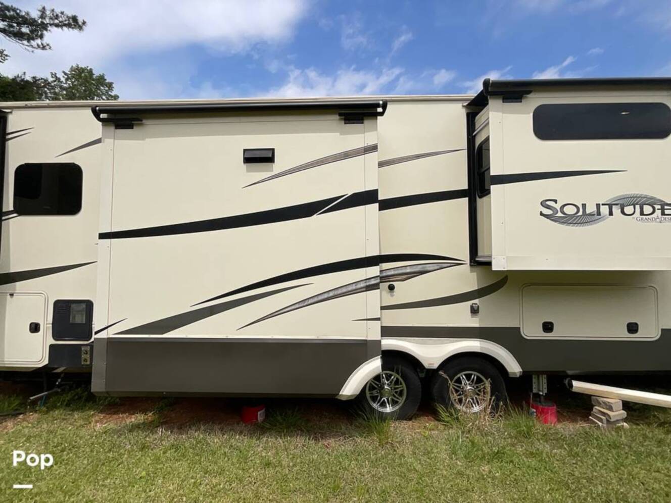 A photo of this 2021 Grand Design Solitude 380FL-R
