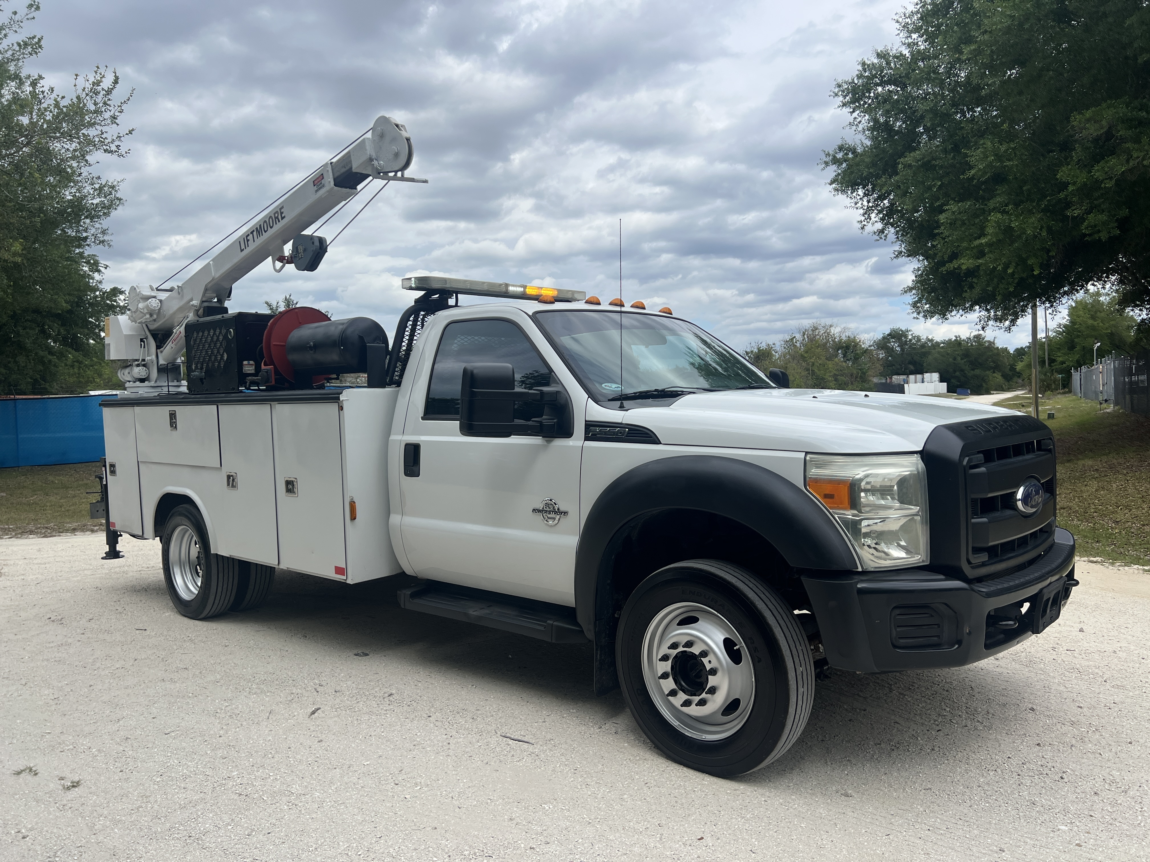 2016 FORD F-550 4WD DIESEL UTILITY in Lake Placid, FL
