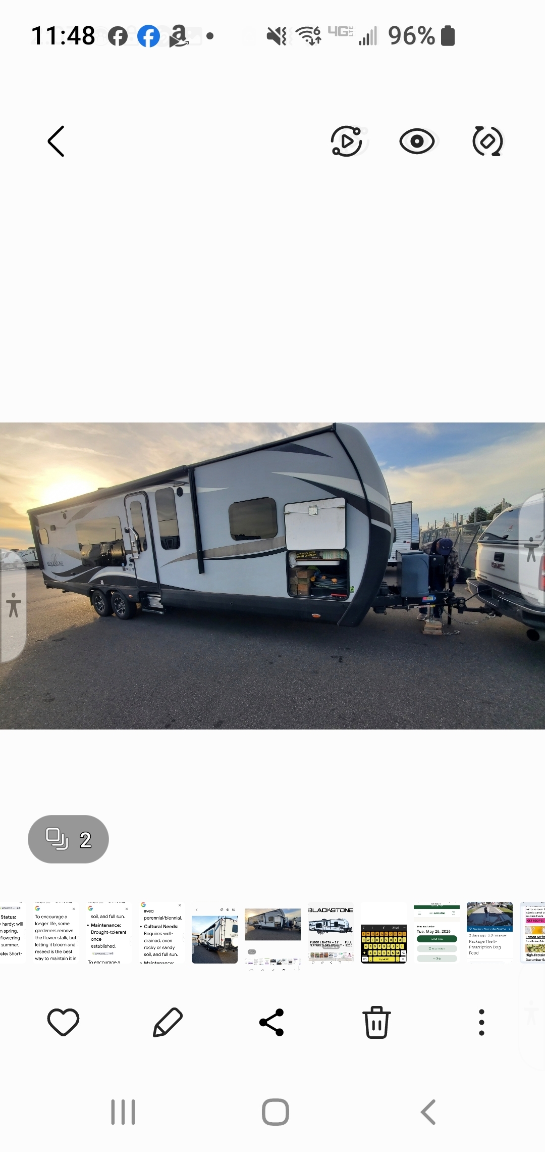 2017 Outdoors Rv Manufacturing BLACK STONE 280RKSB RV