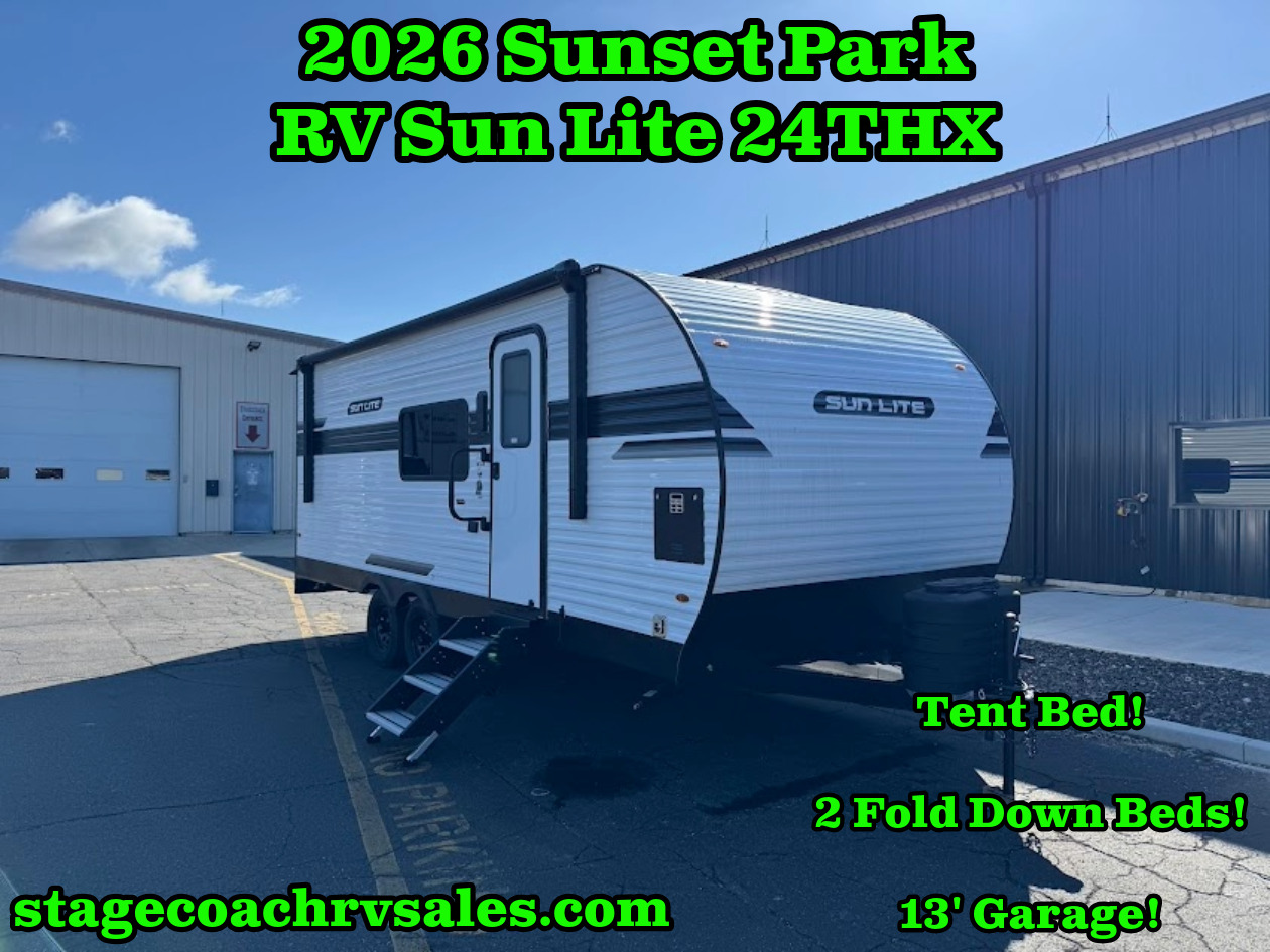 2026 Sunset Park Rv SUN LITE 24TH Travel Trailer Toy Hauler RV