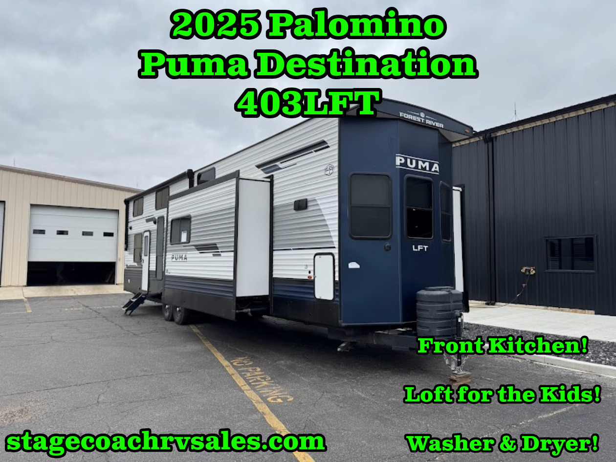 2025 Palomino PUMA DESTINATION 403LFT 402LFT in peru IN