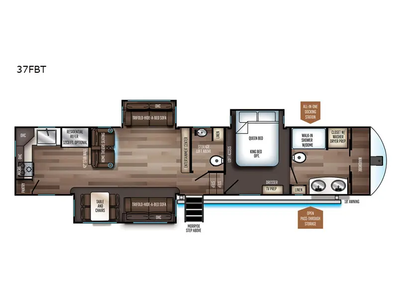 2020 FOREST RIVER SABRE 37FBT