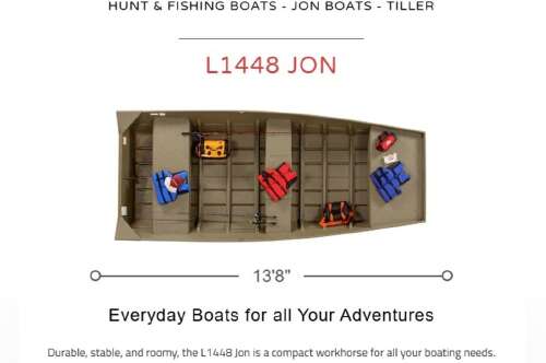 2025 Lowe Boats L1448 Jon in spring TX