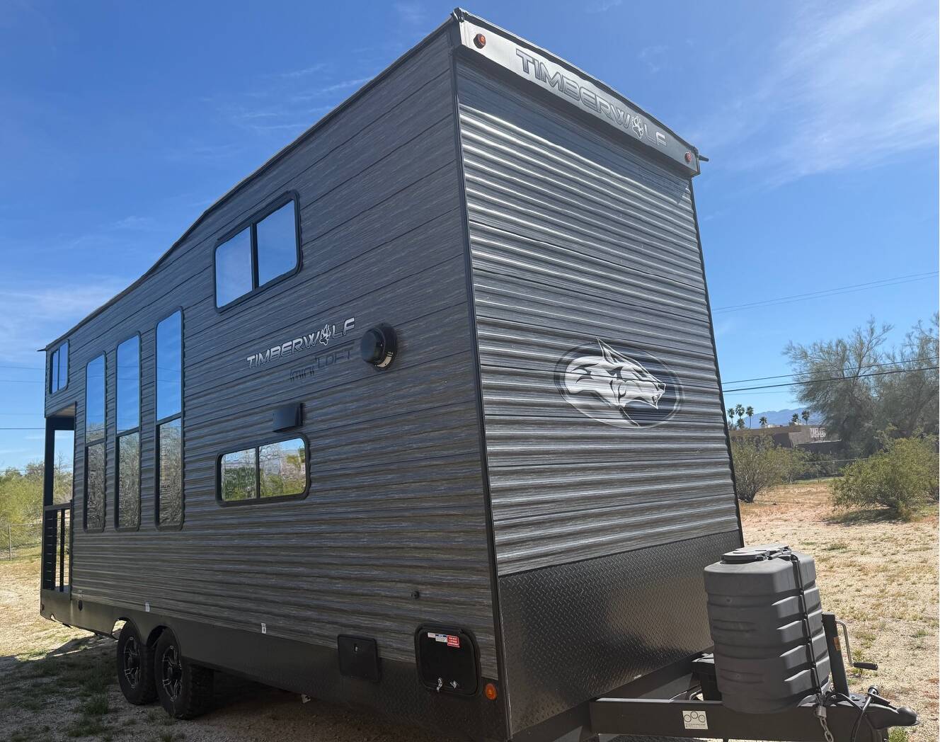 A photo of this 2024 Forest River CHEROKEE TIMBERWOLF MINI LOFT 16ML