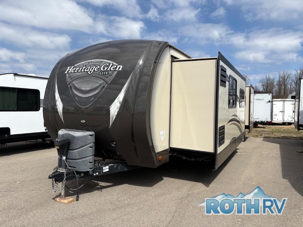 2015 Forest River Rv Wildwood Heritage Glen 302FK in bemidji MN