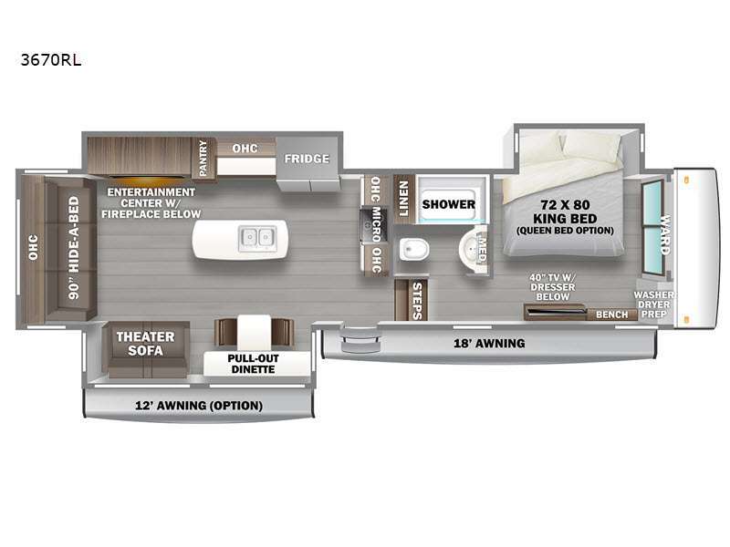 2023 Forest River Rv RiverStone Reserve Series 3670RL in east greenwich RI